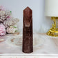Strawberry Quartz Tower 9.5cm