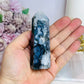 Moss Agate Druzy Tower 9cm