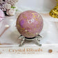Phosphosiderite Sphere on Stand 284g