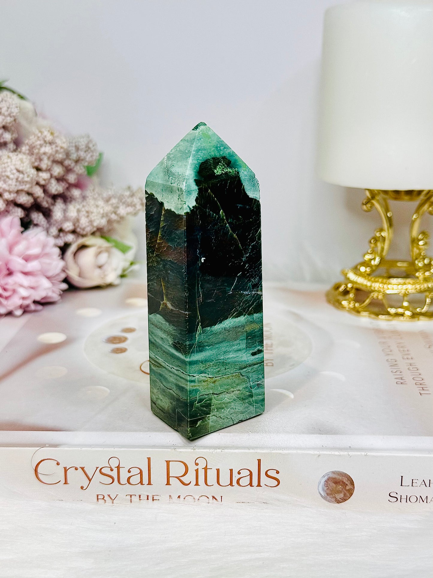 Unicorn Jasper Tower 9.5cm