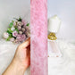 Huge Very Pink Natural Rose Quartz Tower | Generator 36cm 2.17KG