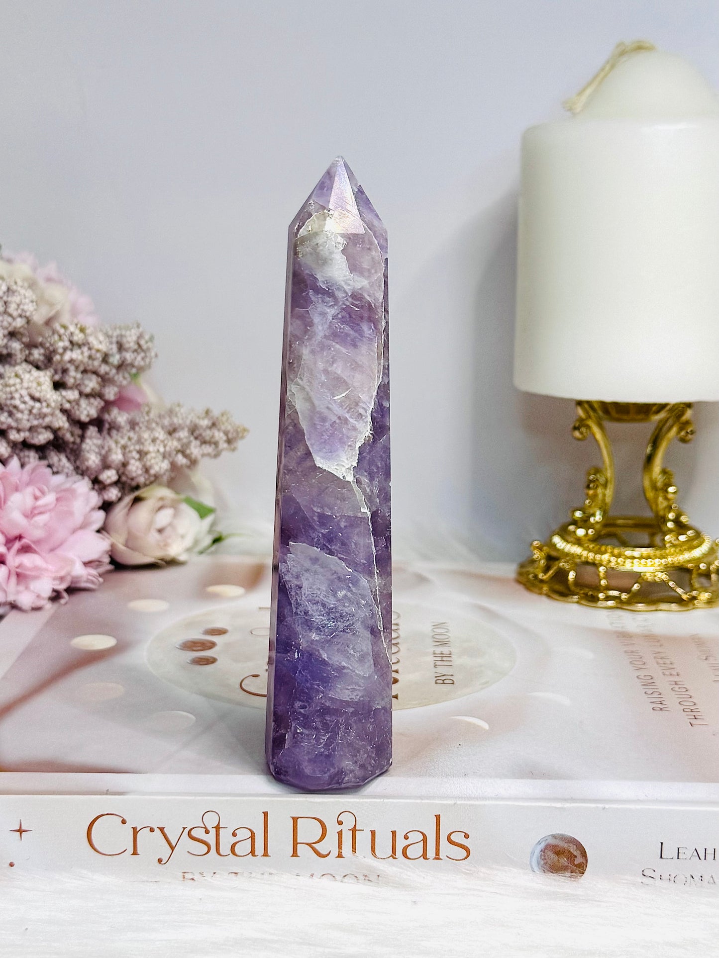 Amethyst Tower 12.5cm