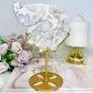 High Grade Flower Agate Fairy | Angel on Stand 19cm