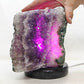 Amethyst Lamp on Marble Base 5.1KG  – Purple LED Bulb