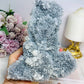 Large Natural Raw Sparkling Crystal Cluster on Stand 17cm 751g