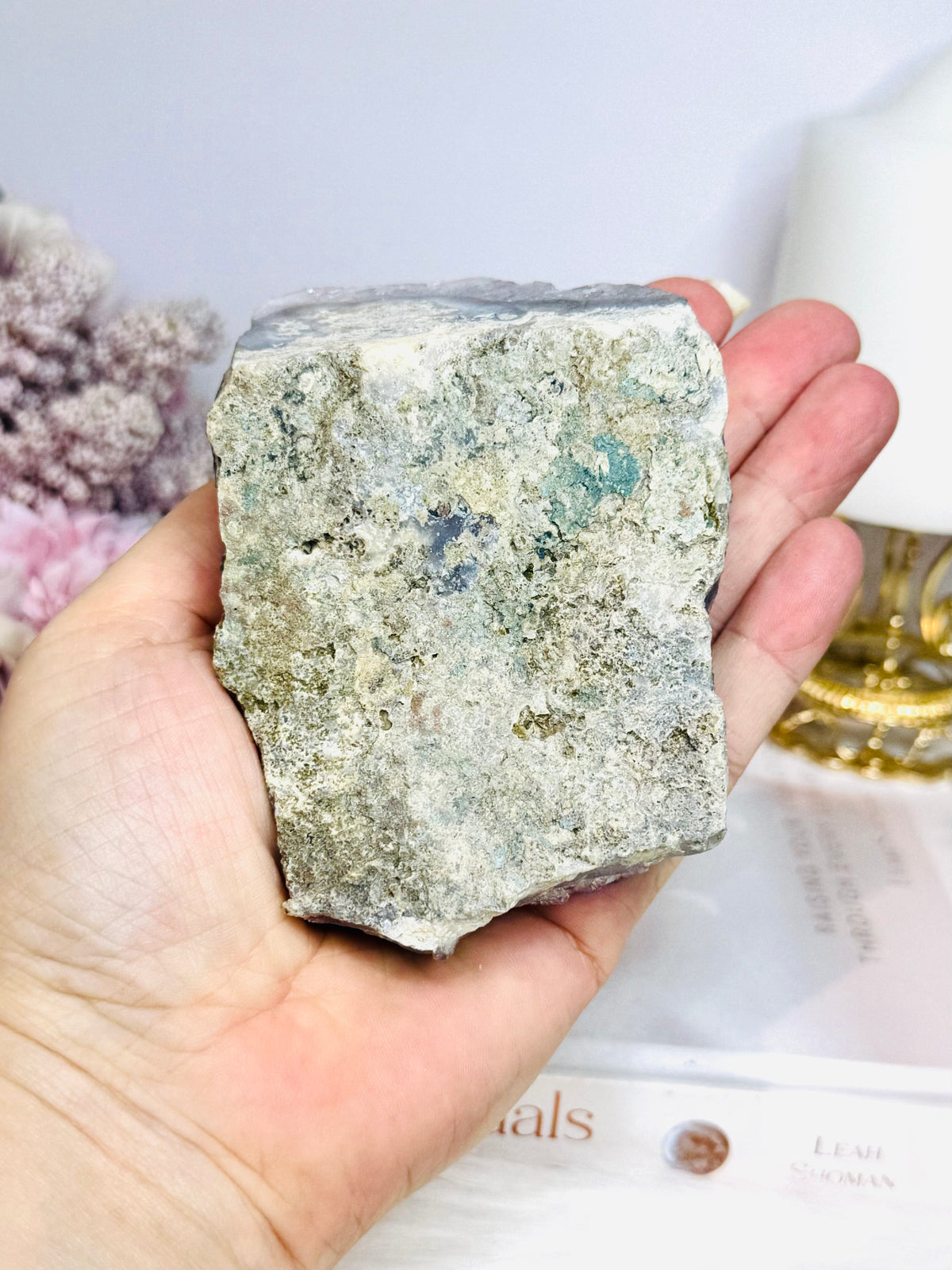 Angel Aura Amethyst Cluster 10cm 352g