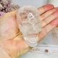 Clear Quartz Carved Skull 7cm 235g