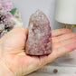 Pink Amethyst Druzy Freeform 7cm