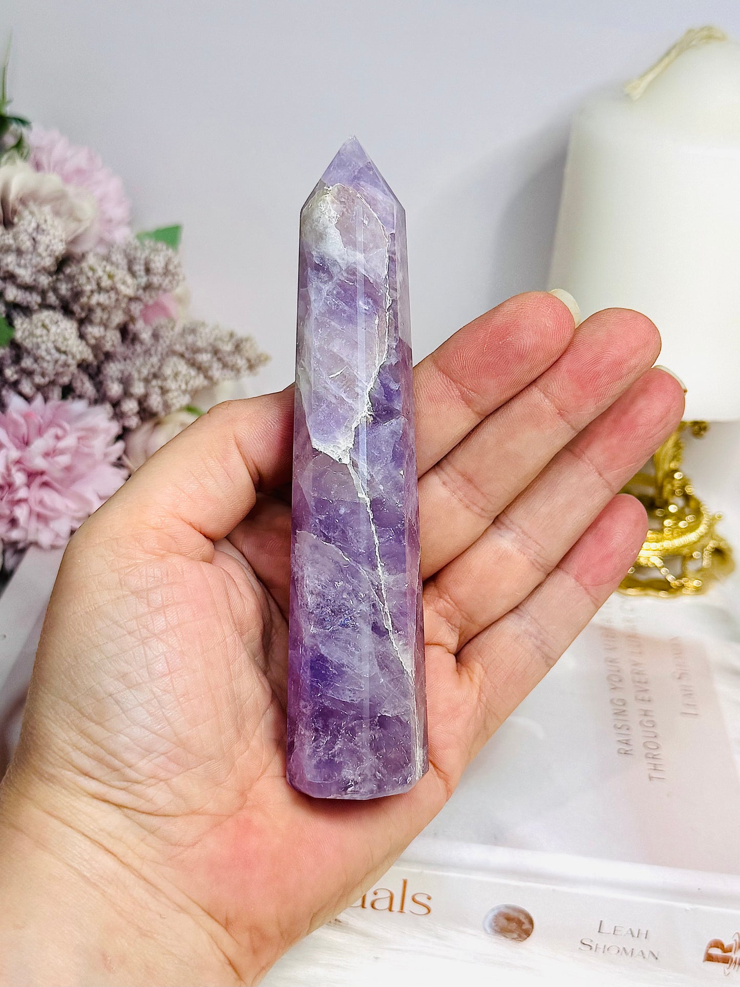 Amethyst Tower 12.5cm