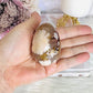 Flower Agate Egg 6.5cm