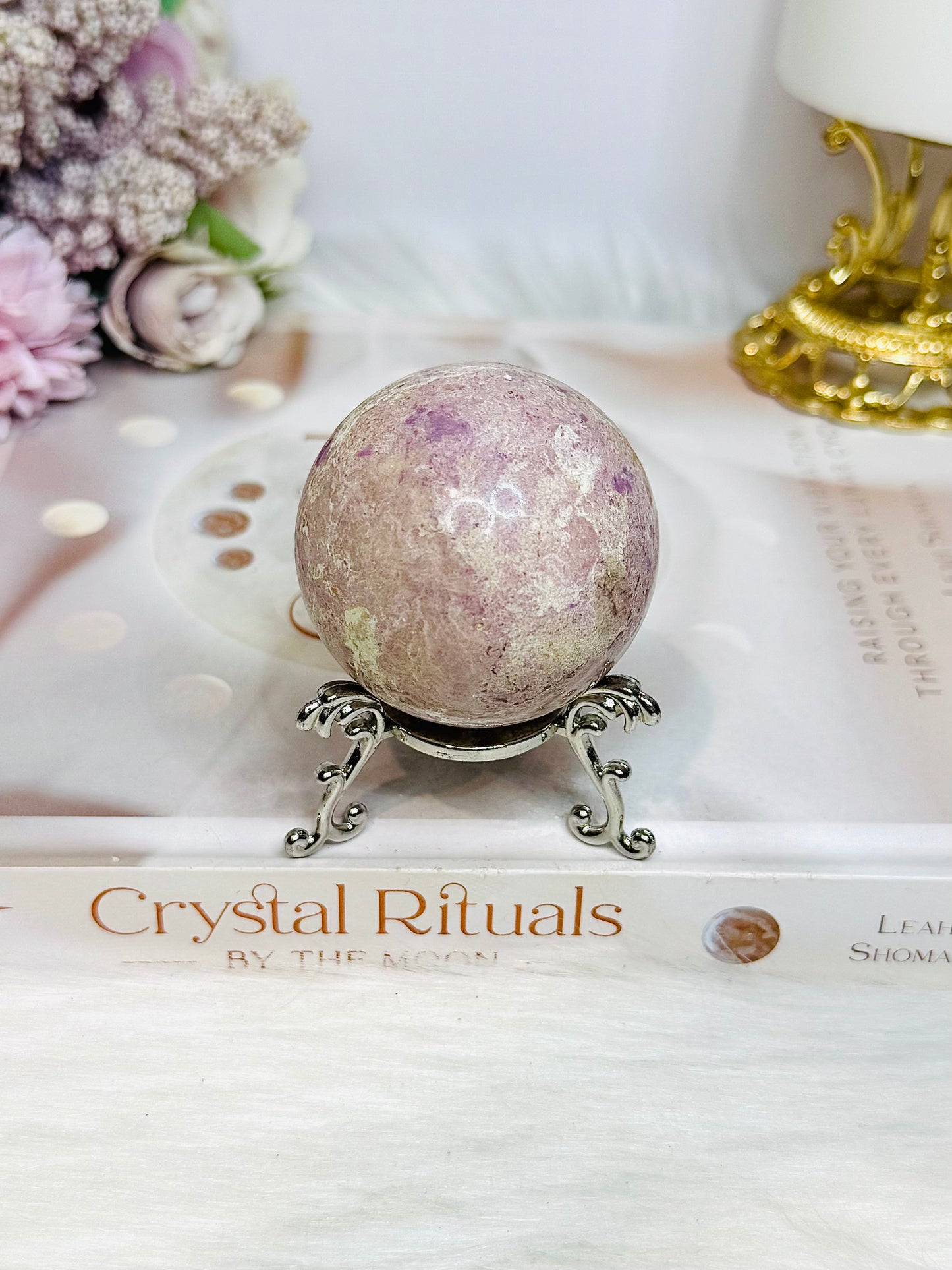 Phosphosiderite Sphere On Stand 141g