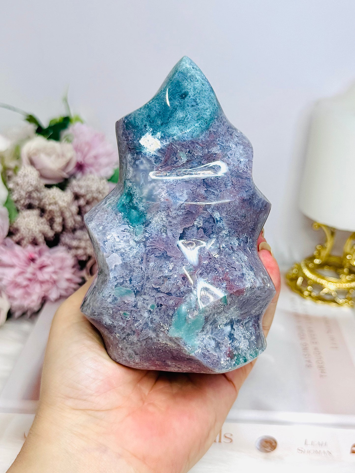 Large Ocean Jasper Flame 664g