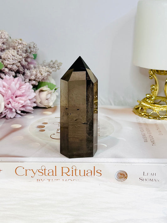 Smokey Quartz Tower 9.5cm