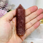 Strawberry Quartz Tower 8cm