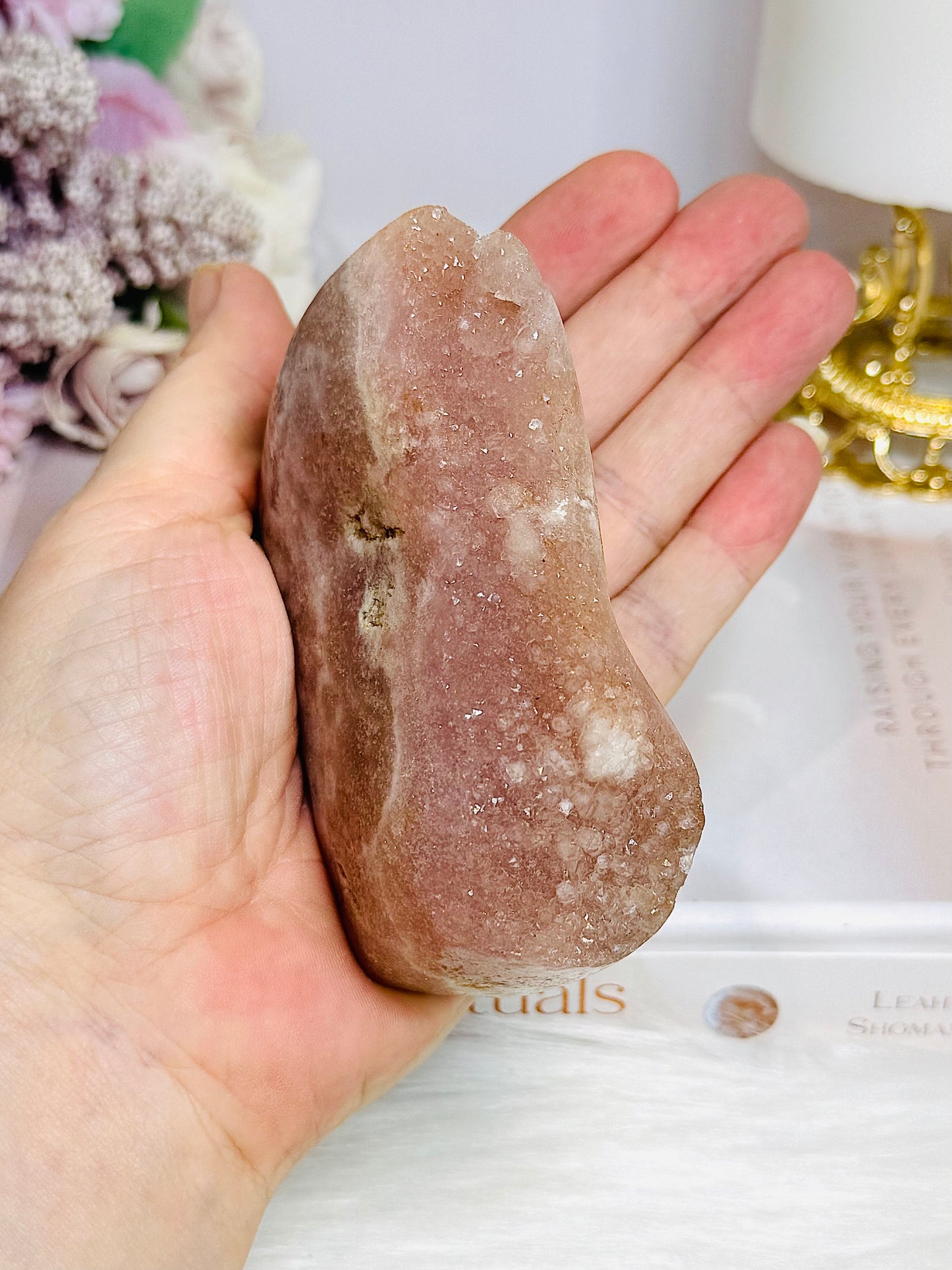 Druzy Pink Amethyst Freeform 313g