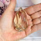 High Grade Smokey Quartz Faceted Diamond On Stand 14.5cm