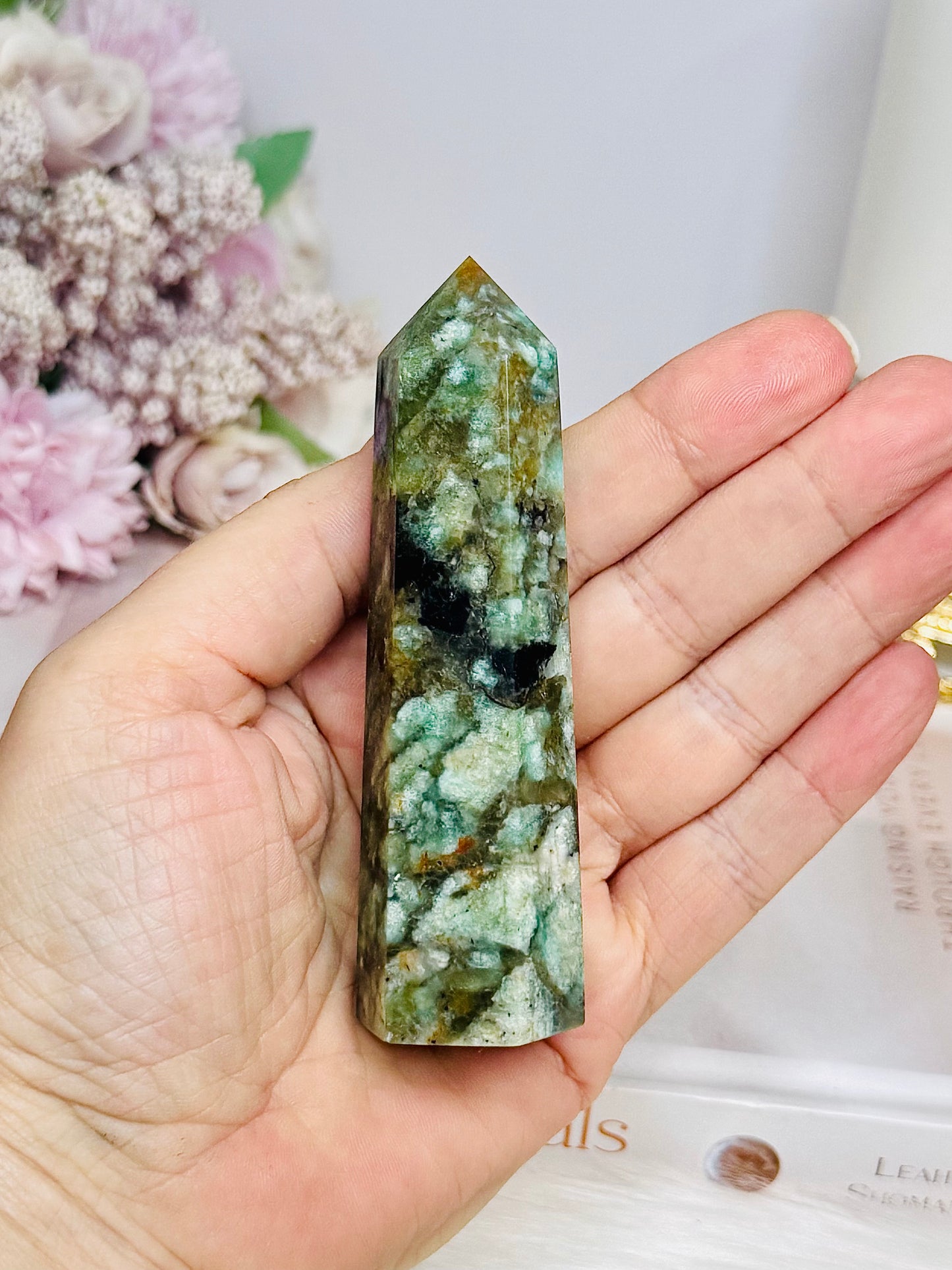 Natural Turquoise Tower 9.5cm