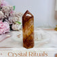 Fire Quartz Tower 7.5cm