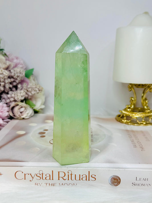 Green Fluorite Tower 12.5cm
