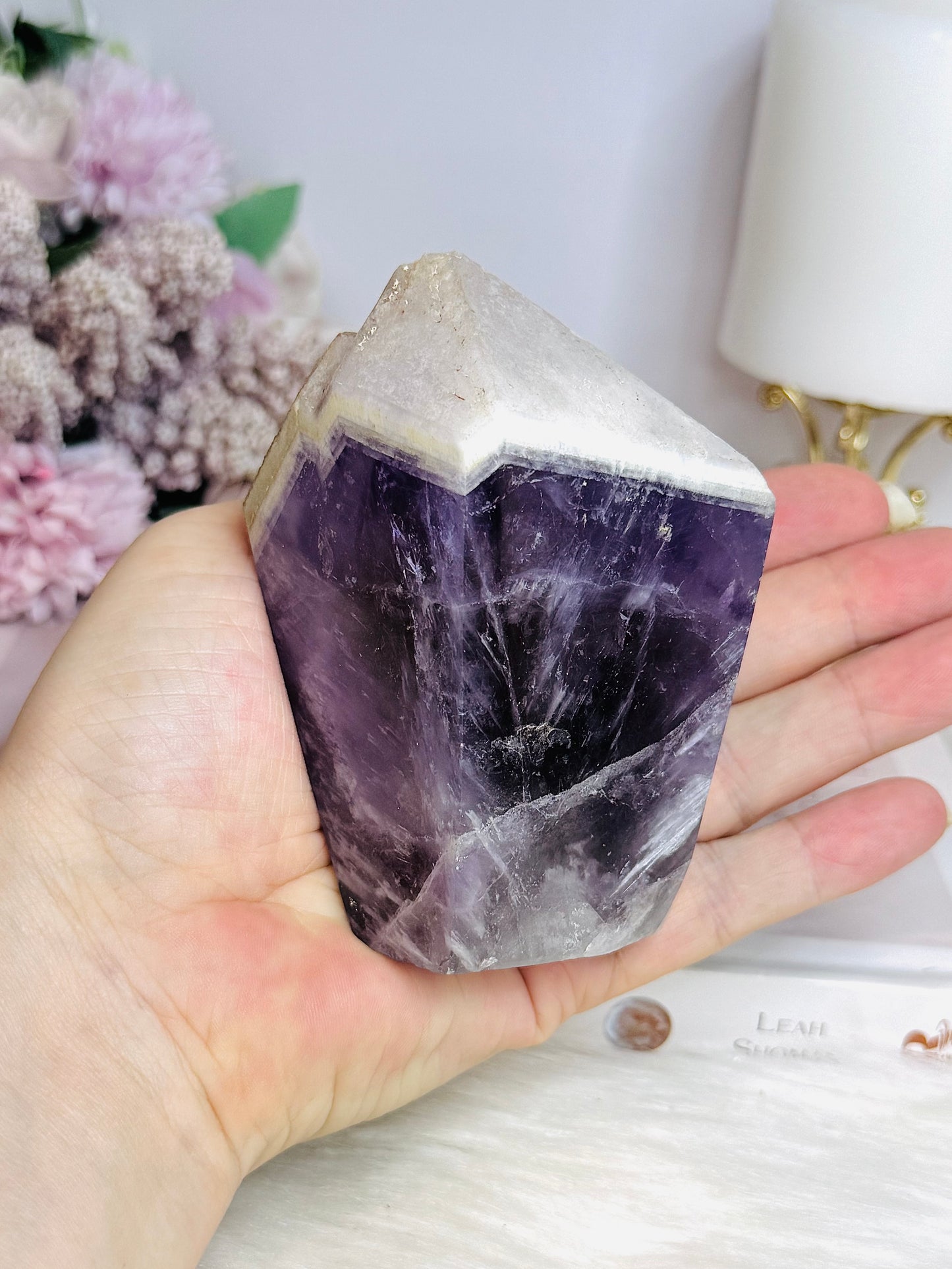 Large Chevron | Dream Amethyst Chunky Point 424g
