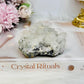 Quartz Cluster in Pyrite 8cm