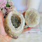 Fabulous Large Natural Druzy Agate Jewellery Box Geode 463grams