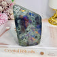 Labradorite Freeform with Pink & Purple Flash 12.5cm 441g (chip on bottom at back)