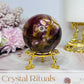 Mookaite Jasper Sphere on Stand 284g