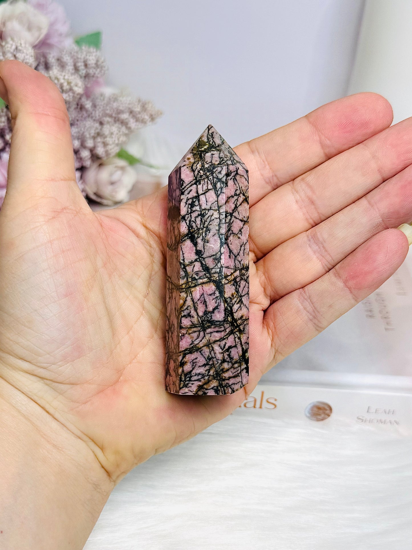 Rhodonite Tower 9cm
