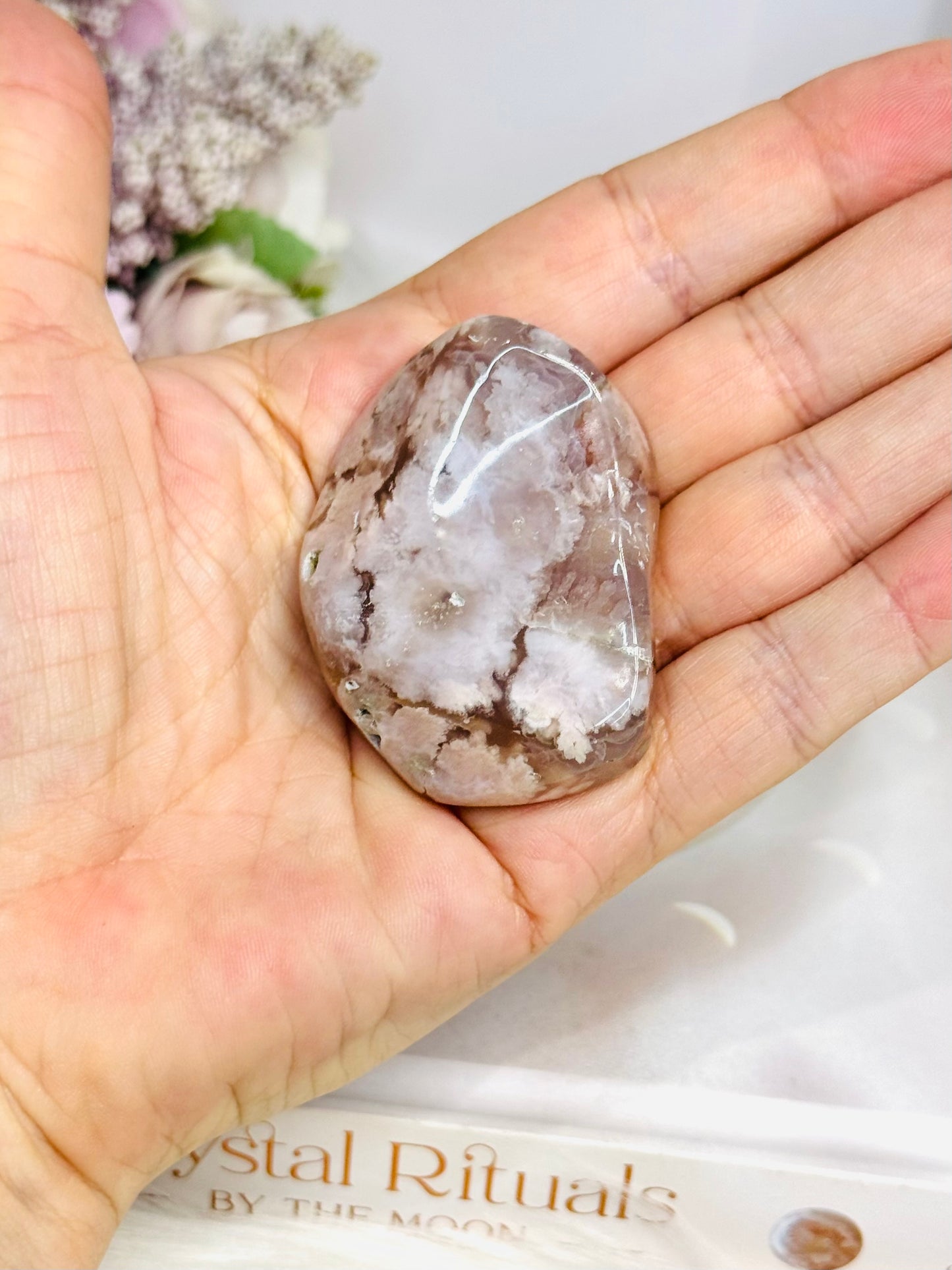 Small Flower Agate Freeform