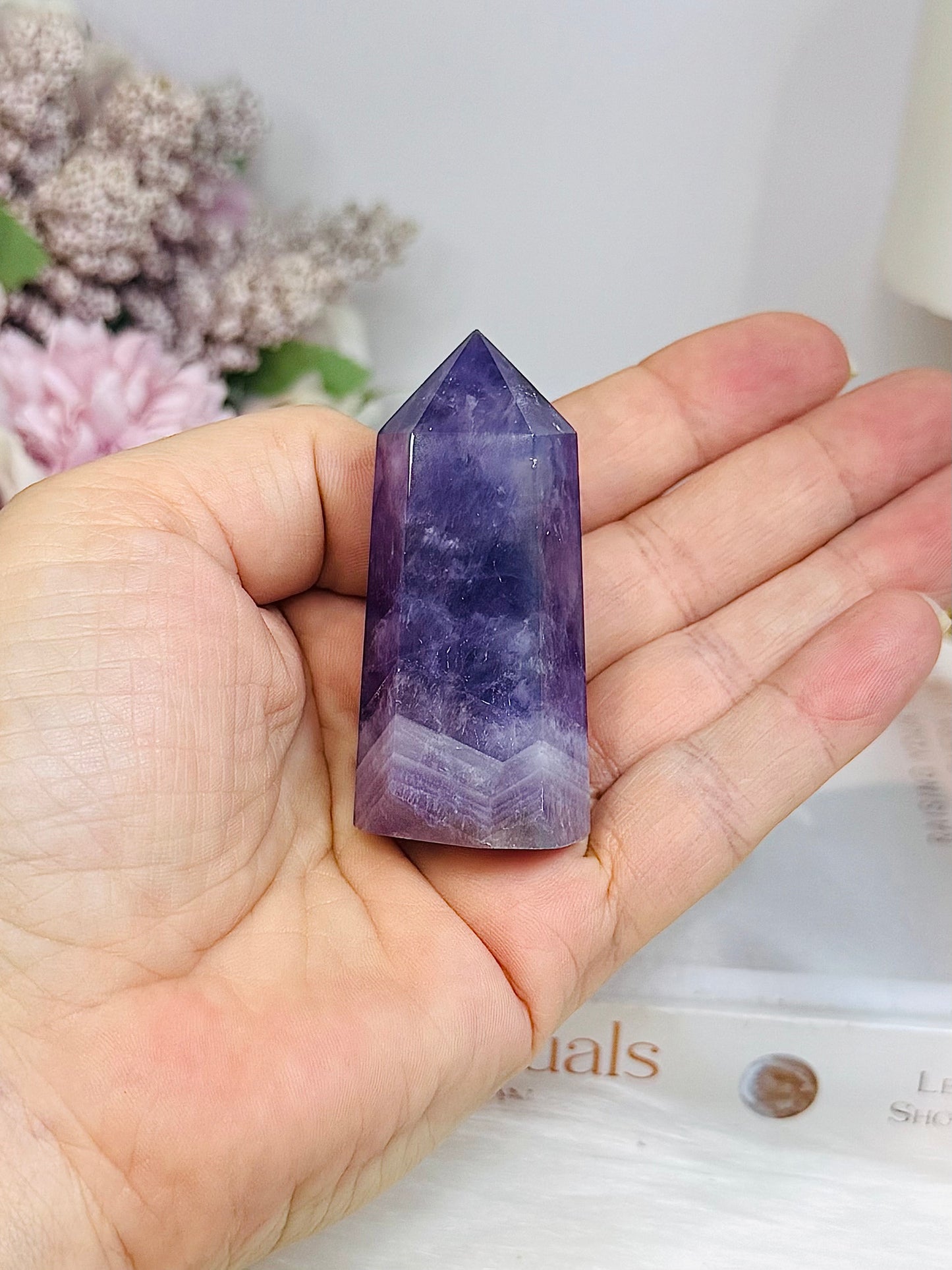 Chevron Amethyst Point 6cm