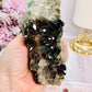 Stunning Natural Smokey Quartz Natural Cluster From Brazil 13cm 415grams