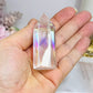 High Grade Clear Quartz Angel Aura Tower 6cm