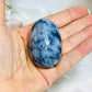 Blue Owyhee Opal Palm Stone (stand is display only)