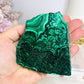 Large Thick Natural AAA Malachite Slab From Congo 9.5cm 262g