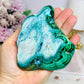 Large Natural Polished Chrysocolla with Malachite Specimen 9cm 518g