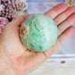 Beautiful Natural Variscite Sphere On Stand 381grams