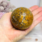 Brecciated Jasper Druzy Sphere on Stand 340g