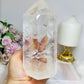 High Grade AAA Clear Quartz Large Chunky Tower From Brazil 15.5cm 956g