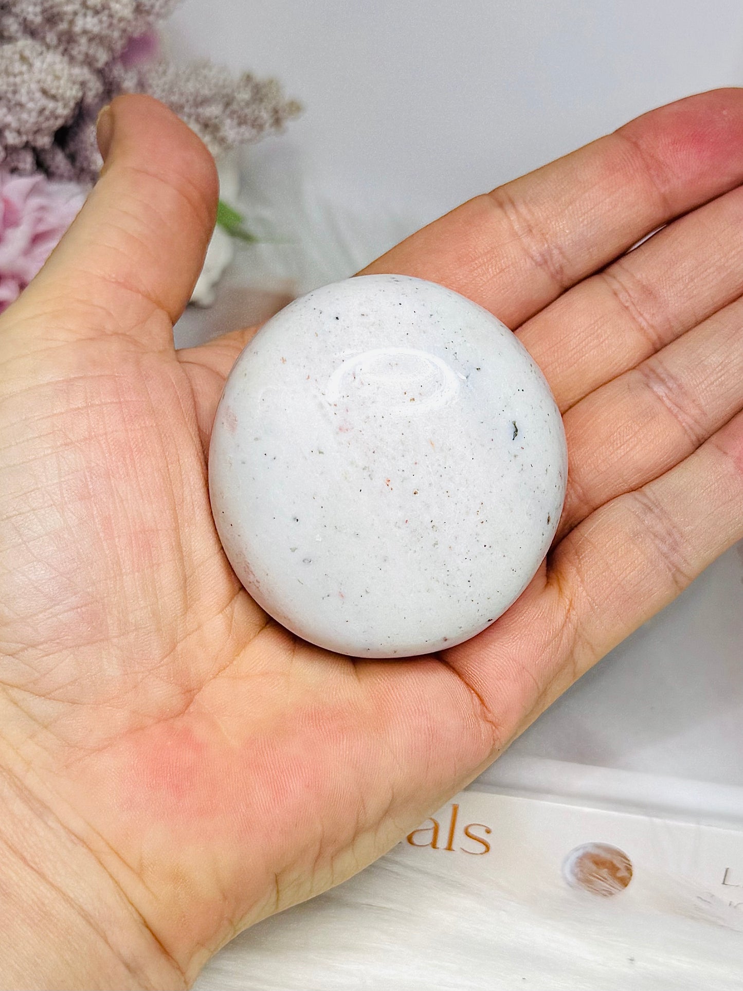 Ocean Jasper Large Palm Stone