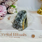 Amethyst Base Cut Cluster 5cm