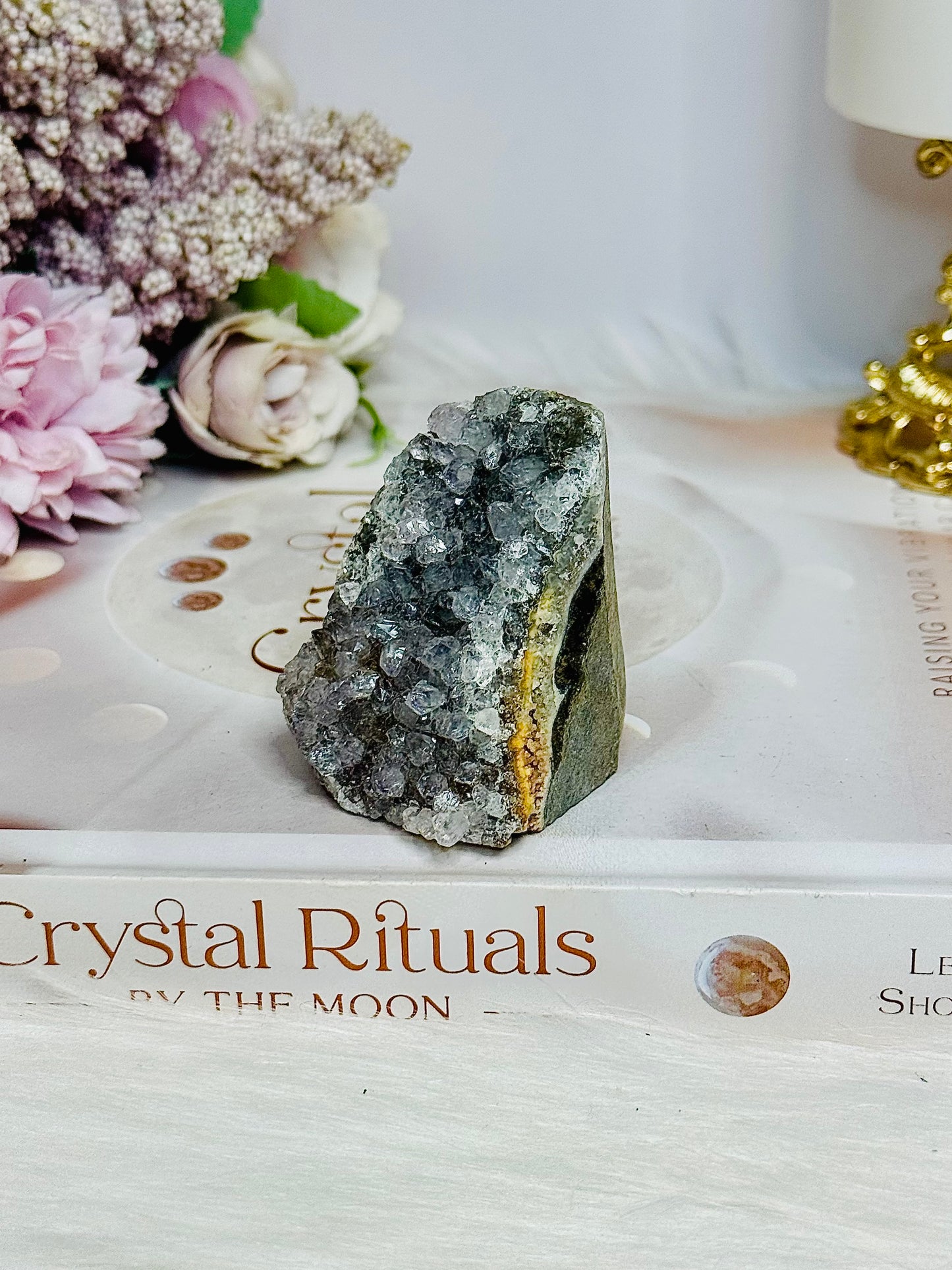 Amethyst Base Cut Cluster 5cm
