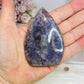 Pegmatite | Unicorn Stone Carved Flame 7cm