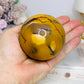 Large Mookaite Jasper Sphere on Stand 412g