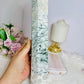 Huge Moss Agate in Quartz Druzy Tower 31cm 1.45KG