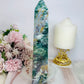 Gorgeous Large 22cm Ocean Jasper Chunky Tower