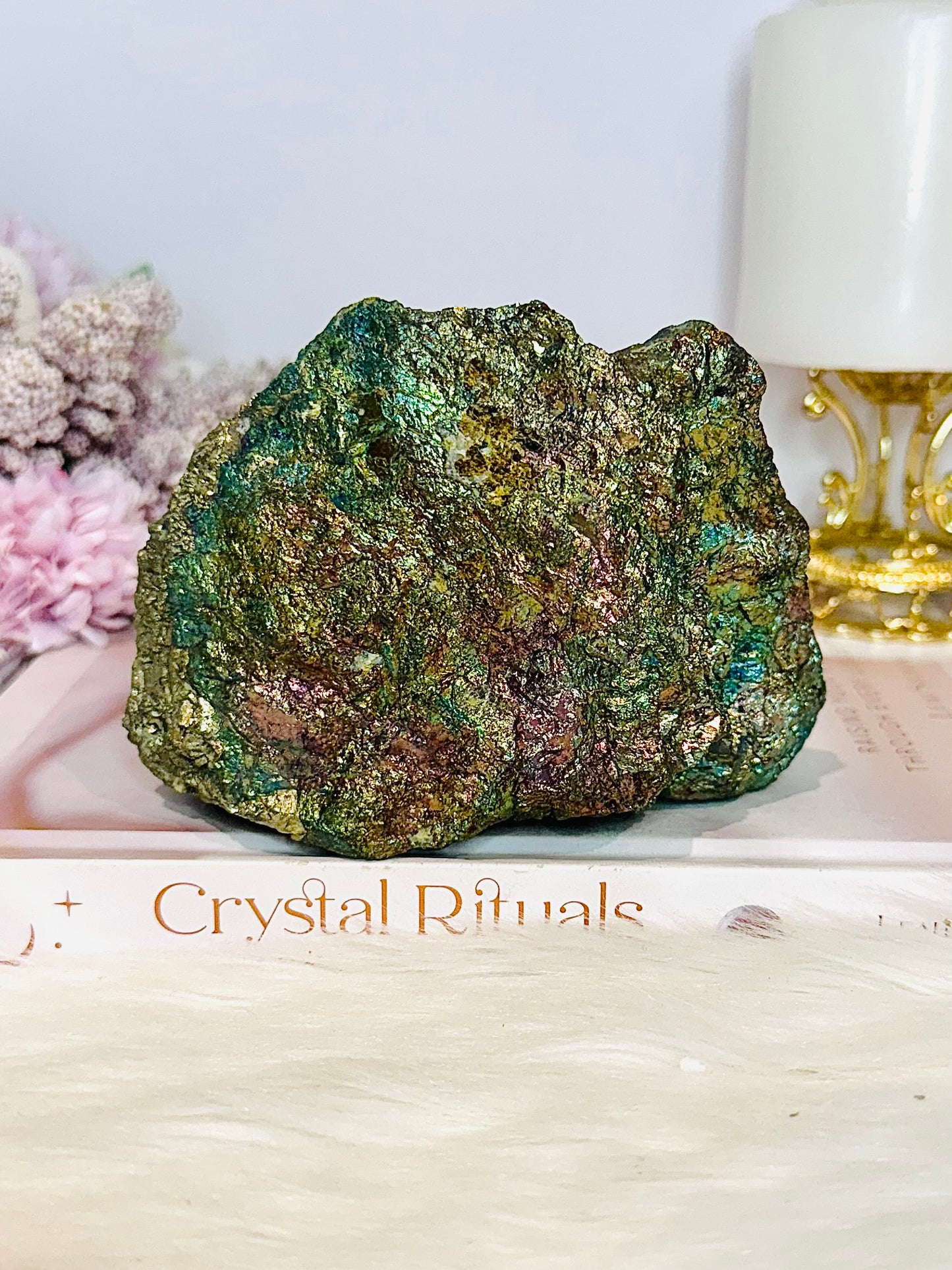 Natural Large Chalcopyrite | Peacock Ore Specimen 937g