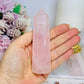 Rose Quartz Tower 11cm