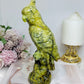 Large Chunky Jade Carved Parrot (Bird) 20.5cm 820g