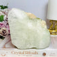 Large Pistachio Calcite Natural Specimen Freeform 11cm 1.15KG